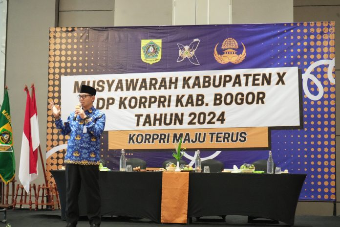 Ajat Rochmat Jatnika Terpilih Aklamasi Jadi Ketua Korpri Kabupaten Bogor (13)