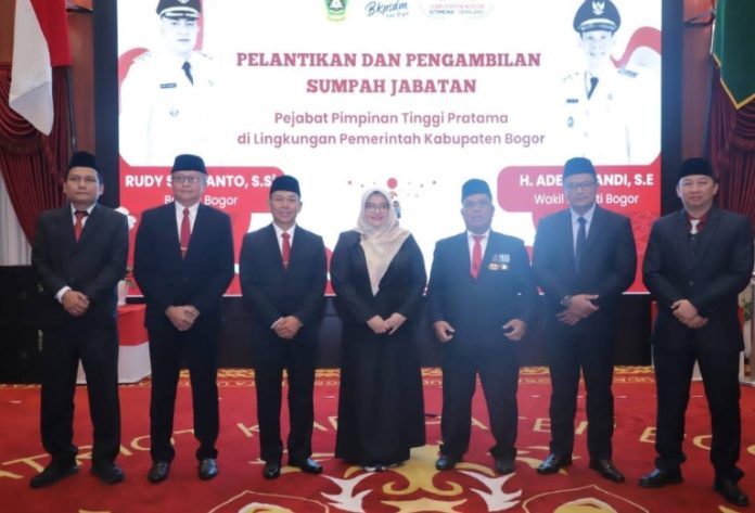Bupati Bogor Lantik