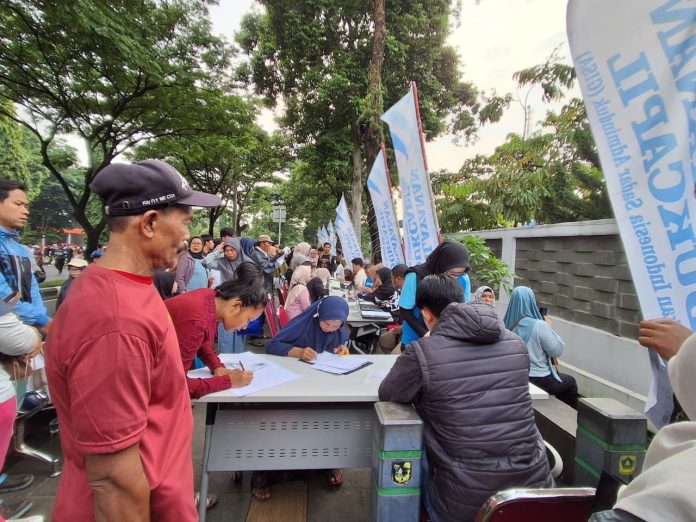 Layanan Administrasi Kependudukan di CFD Tegar Beriman di Serbu Masyarakat