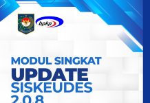 Update Siskeudes 2.0.8, Perkuat Tata Kelola Keuangan Desa yang Transparan dan Akuntabel