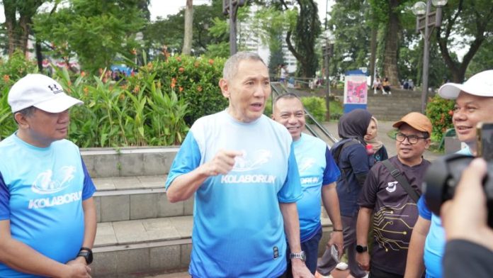 CFD Tegar Beriman Tuai Pujian, Baba Alun Soroti Keindahan Danau Kabantenan CFD Tegar Beriman