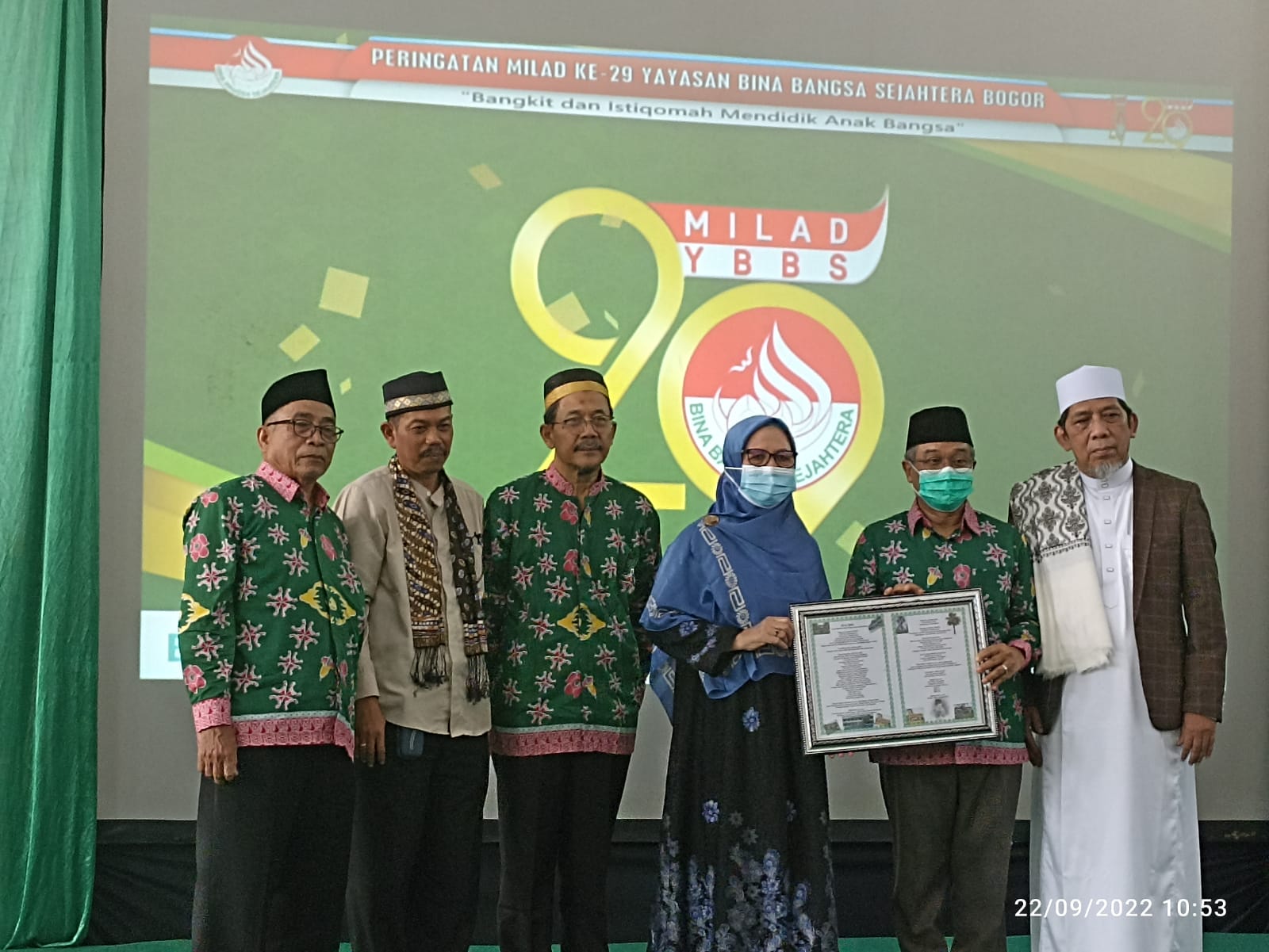 Milad Yayasan BBS Ke 29 “Satu Keluarga Besar Satu Ukhuwah Islamiyah”