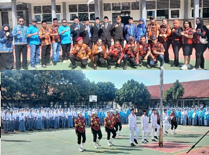 Pesan Camat Gunung Putri Kepada Siswa Sekolah di Acara Hari Pahlawan