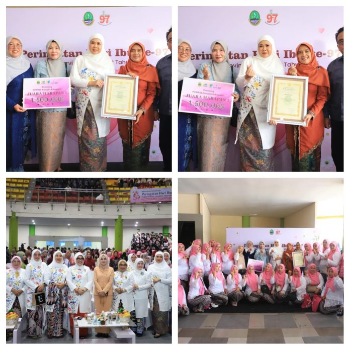 Penghujung Tahun 2025, Pemkab Bogor Memberikan Prestasi P2WKSS Tingkat Jawa barat