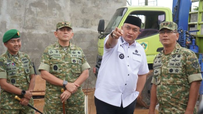 Pangdam III/Siliwangi Kunjungi KKMP Pakansari, Bupati Bogor Sambut Langsung
