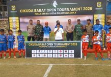 Cikuda Barat Open Turnamen, Resmi Bergulir Sportivitas dan Persaudaraan Jadi Pesan Utama