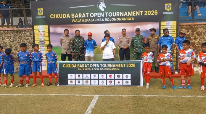 Cikuda Barat Open Turnamen, Resmi Bergulir Sportivitas dan Persaudaraan Jadi Pesan Utama