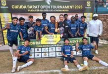 Kepala Desa Bojongnangka dan Ketua Panitia Apresiasi Persipu Old Star dan AGS FC