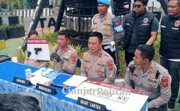 Todong Pistol Mainan dan Teriak “Polisi!”, Begal di Cianjur Ditangkap