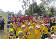 Belajar Sambil Bermain di Alam, PAUDQU Al-Hadi Antusias Ikuti GEMAS se-Kabupaten Cianjur