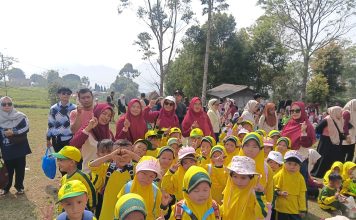Belajar Sambil Bermain di Alam, PAUDQU Al-Hadi Antusias Ikuti GEMAS se-Kabupaten Cianjur